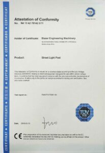 Solar Product Certificate